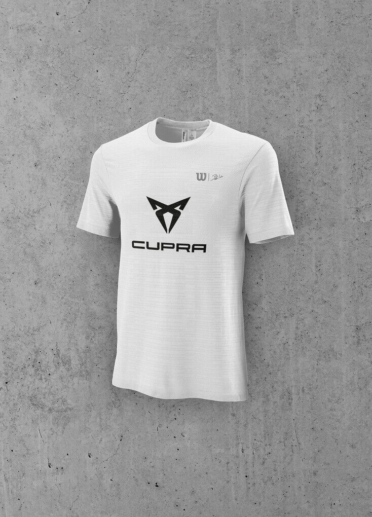 WILSON x CUPRA Herren T-Shirt, weiß