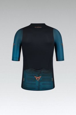 CUPRA Radtrikot, unisex, schwarz/petrol-blau
