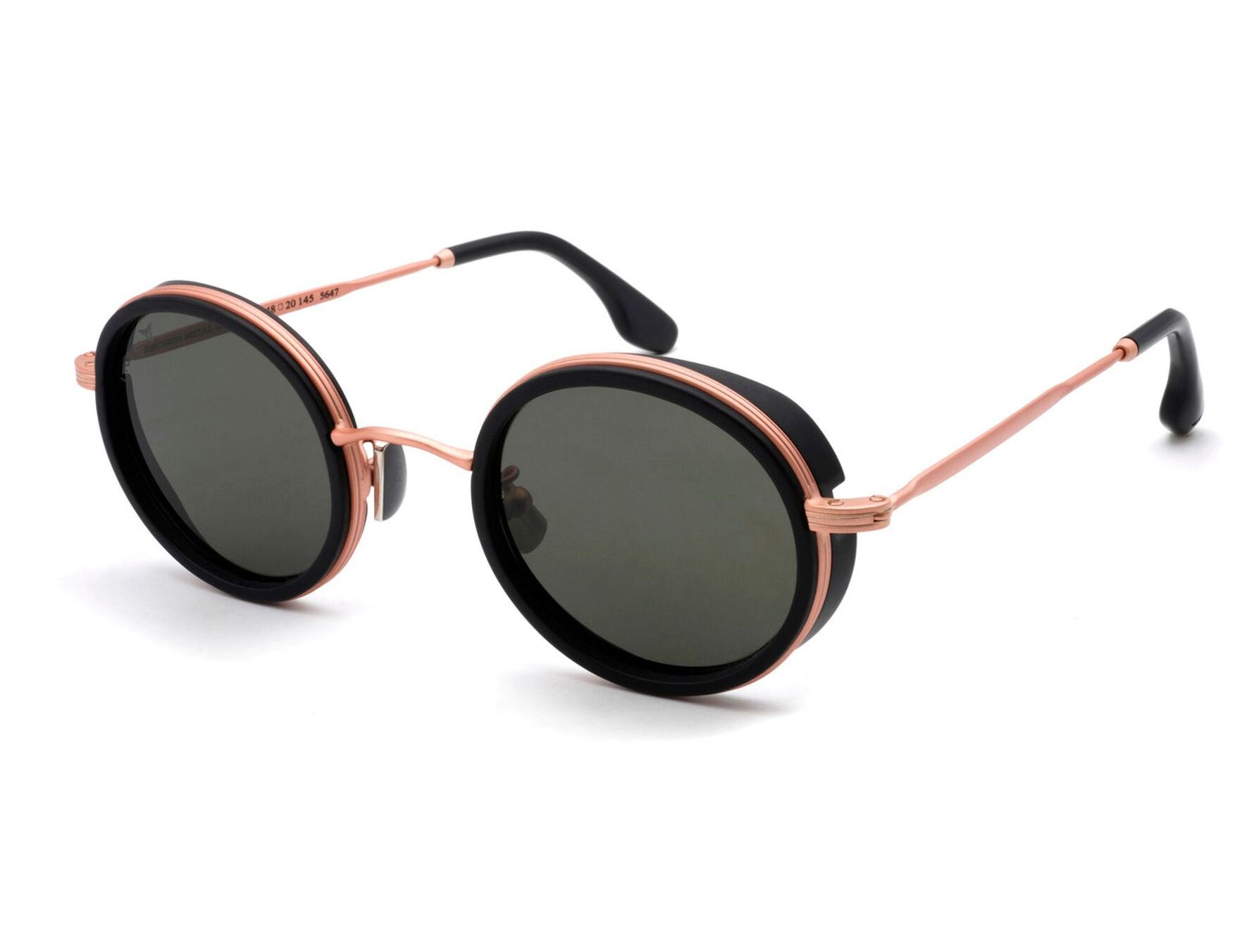 LGR REUNION METAL EXPLORER Brille Black matt & tech copper