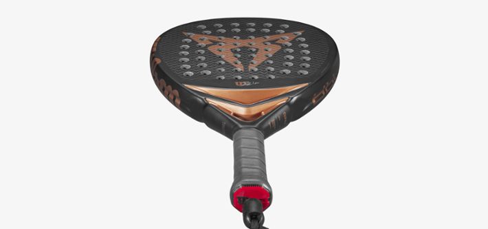 WILSON x CUPRA Wilson Padelschläger V2, schwarz