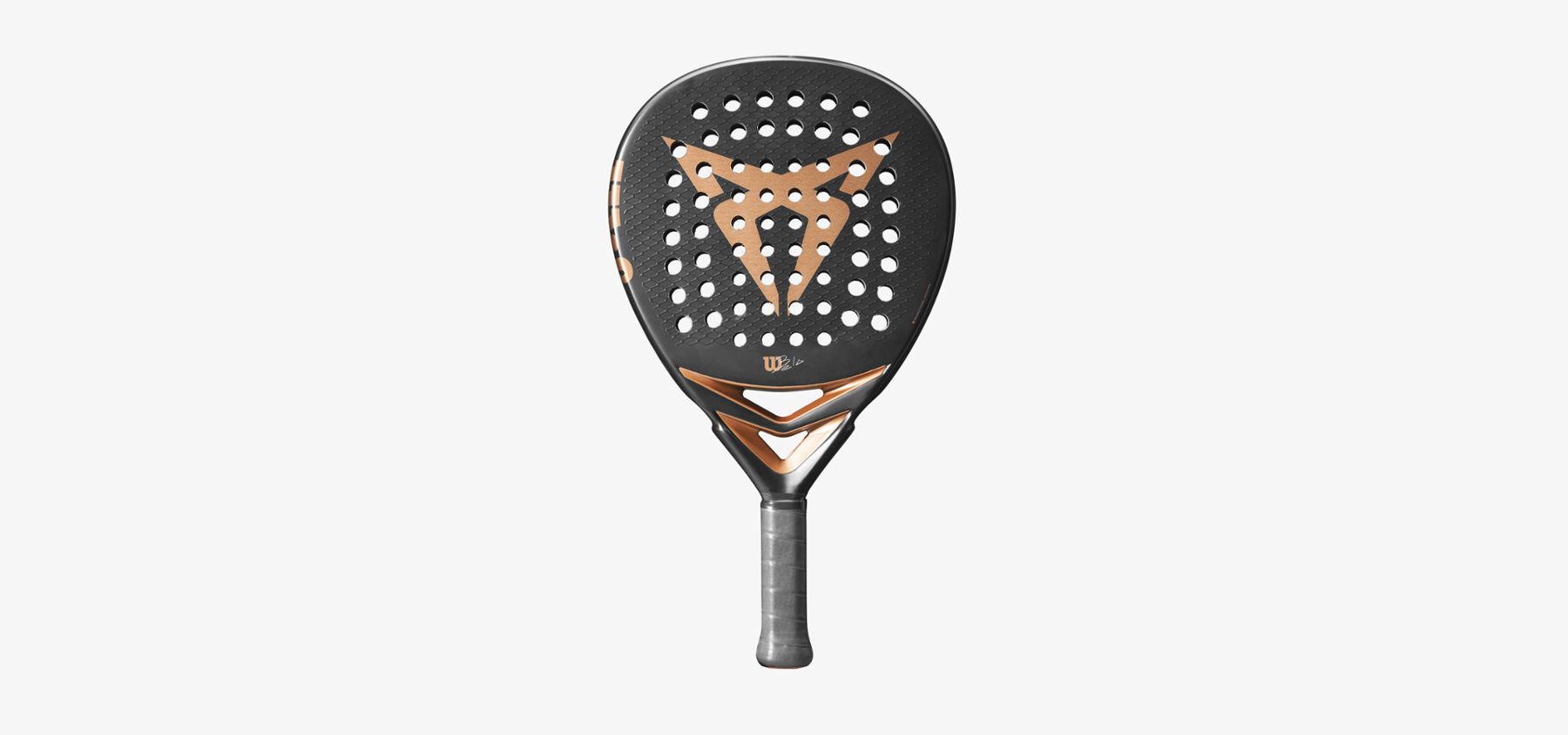 WILSON x CUPRA Wilson Padelschläger V2, schwarz