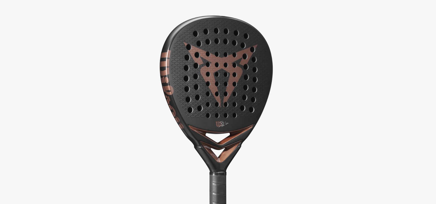 WILSON x CUPRA Wilson Padelschläger V2, schwarz