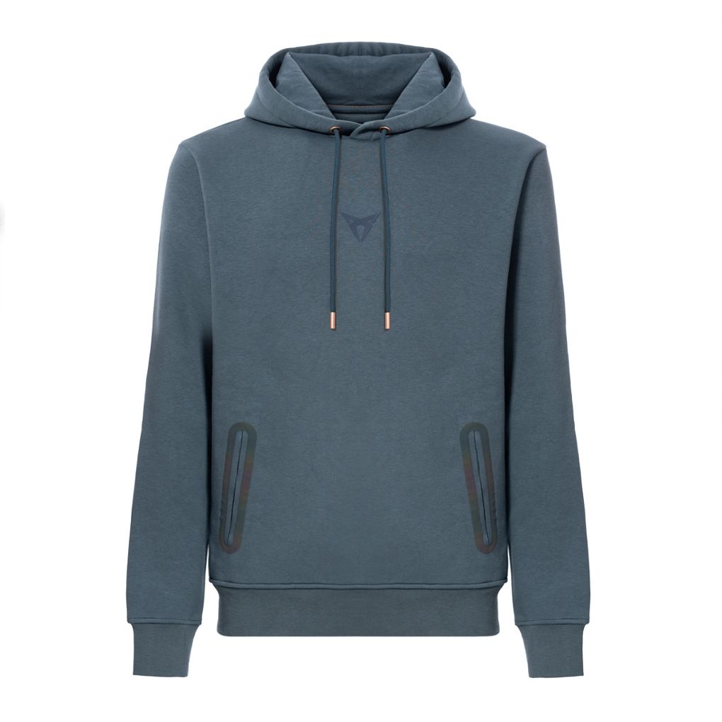 CUPRA HOODIE UNISEX, ENCELADUS GREY