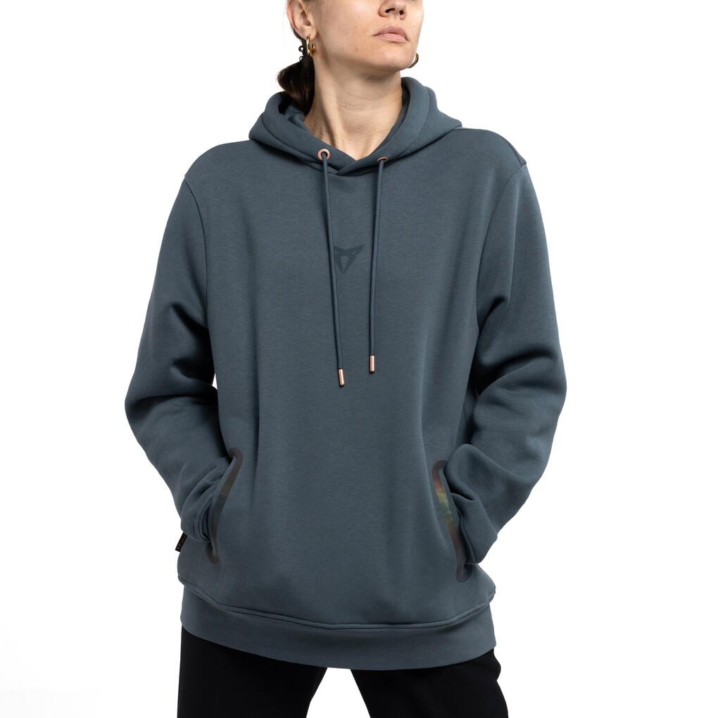 CUPRA HOODIE UNISEX, ENCELADUS GREY