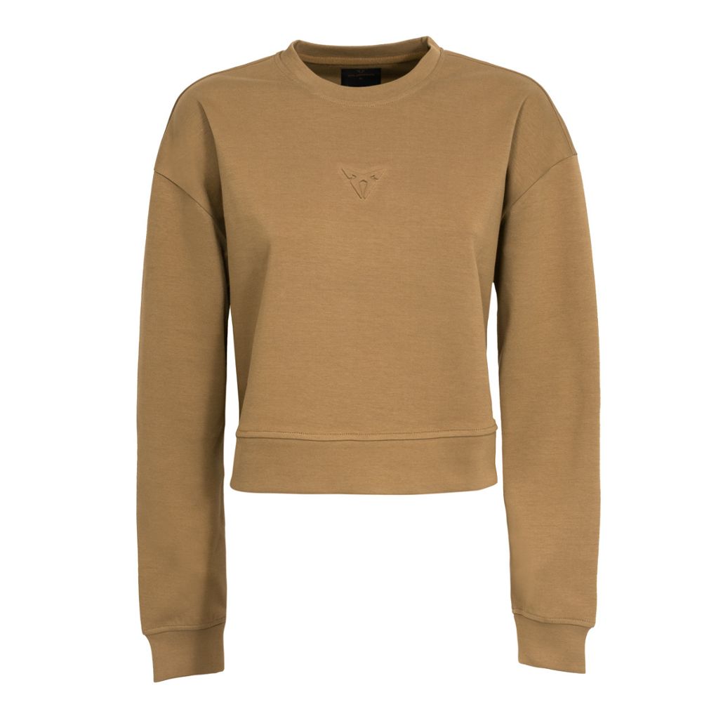 CUPRA CREWNECK SWEATSHIRT Damen, TOBACCO BROWN