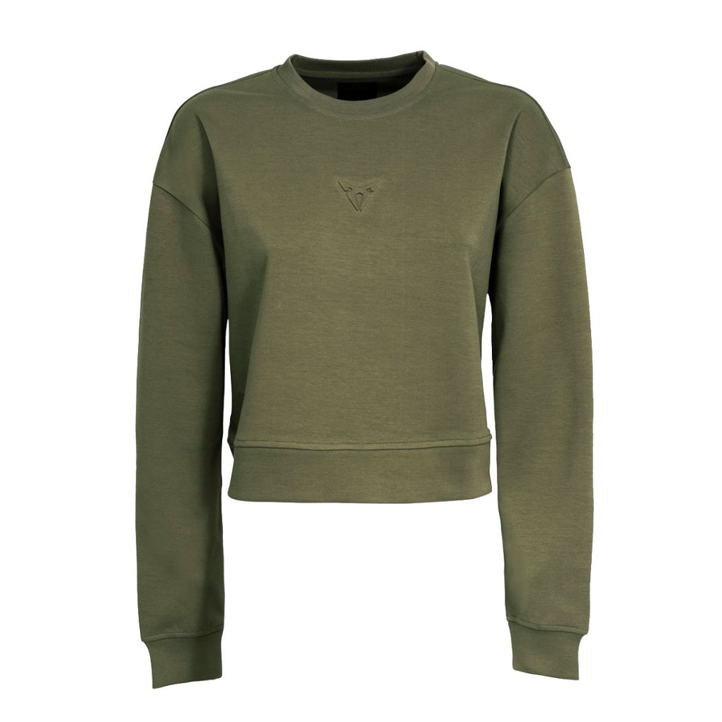 CUPRA CREWNECK SWEATSHIRT Damen, RIO GREEN