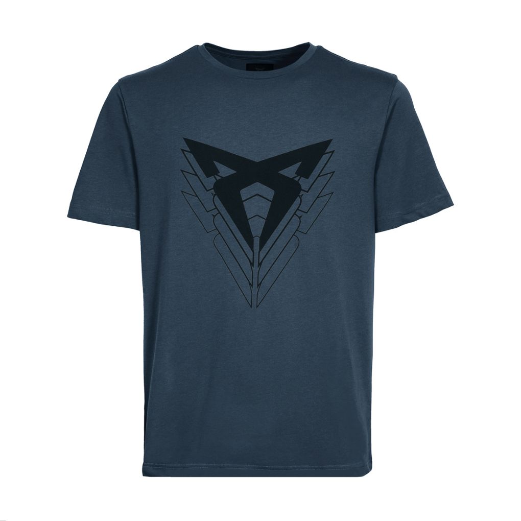 CUPRA BIG LOGO T-SHIRT Herren, ENCELADUS GREY