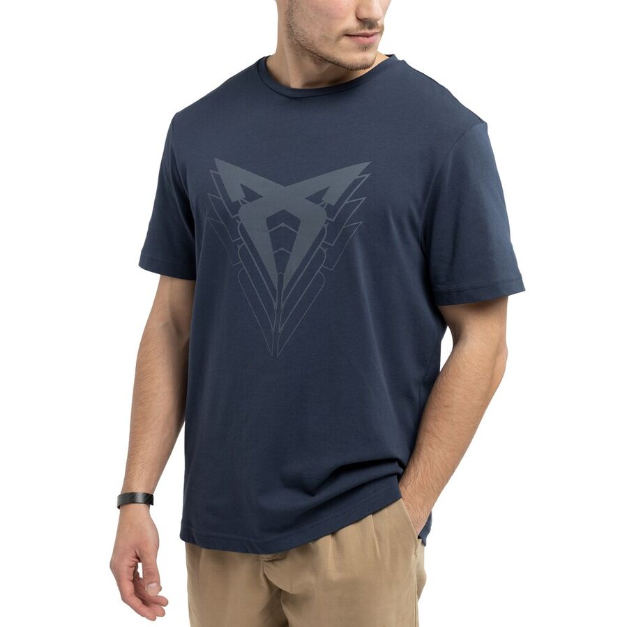 CUPRA BIG LOGO T-SHIRT Herren, MOONSLATE - Online Shop - CUPRA E-Shop