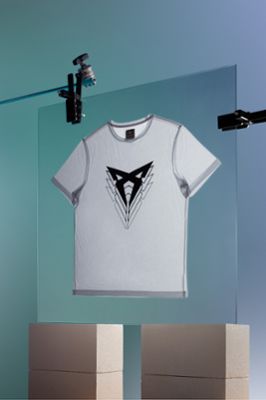 CUPRA BIG LOGO T-SHIRT Herren, WHITE