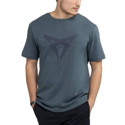 CUPRA BIG LOGO T-SHIRT Herren, ENCELADUS GREY