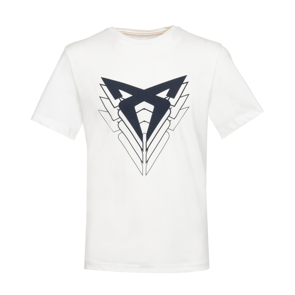CUPRA BIG LOGO T-SHIRT Herren, WHITE
