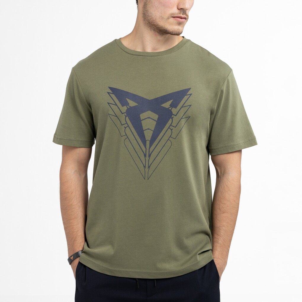 CUPRA BIG LOGO T-SHIRT Herren, RIO GREEN