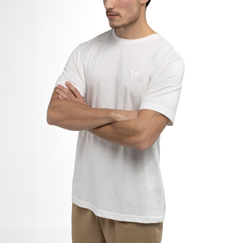 CUPRA EMBOSSED LOGO T-SHIRT Herren, WHITE