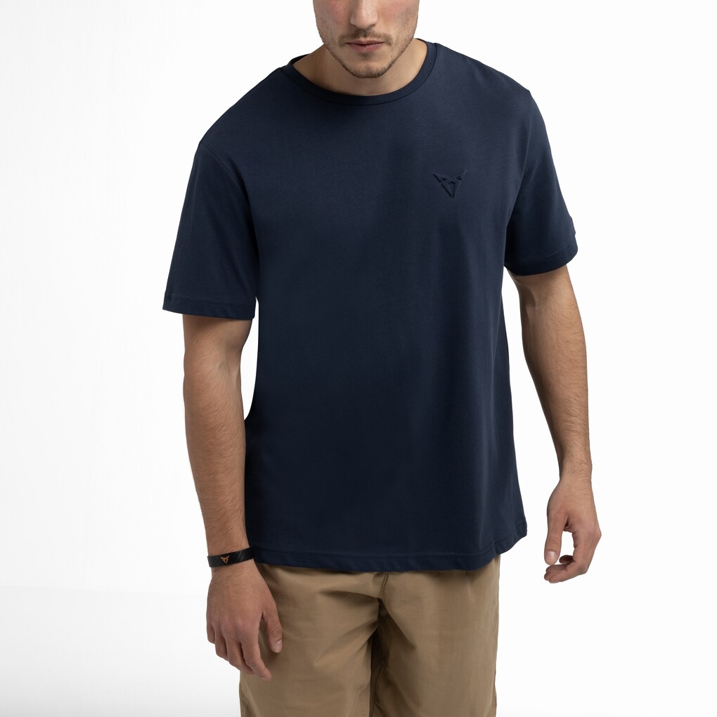 CUPRA EMBOSSED LOGO T-SHIRT Herren, MOONSLATE