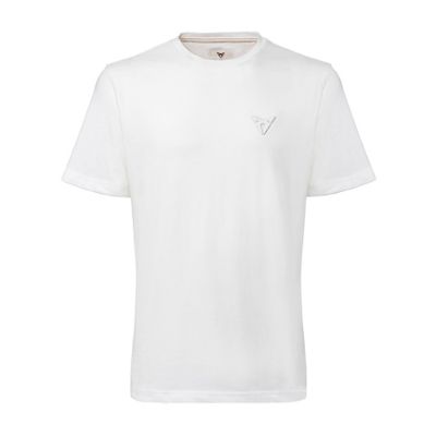 CUPRA EMBOSSED LOGO T-SHIRT Herren, WHITE