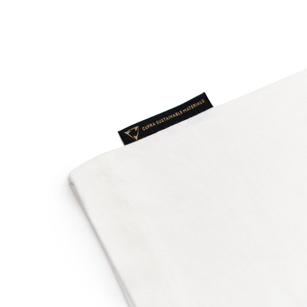 CUPRA EMBOSSED LOGO T-SHIRT Herren, WHITE