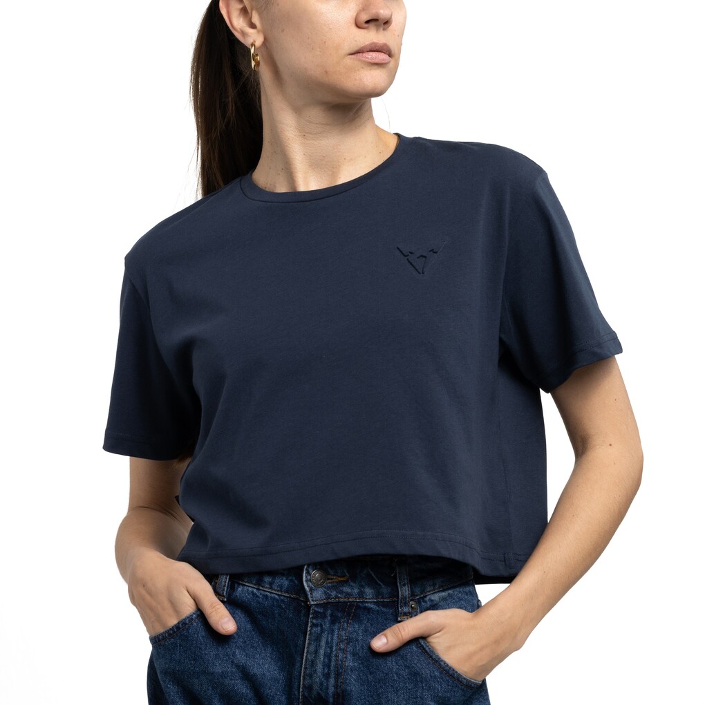 CUPRA EMBOSSED LOGO T-SHIRT Damen, MOONSLATE