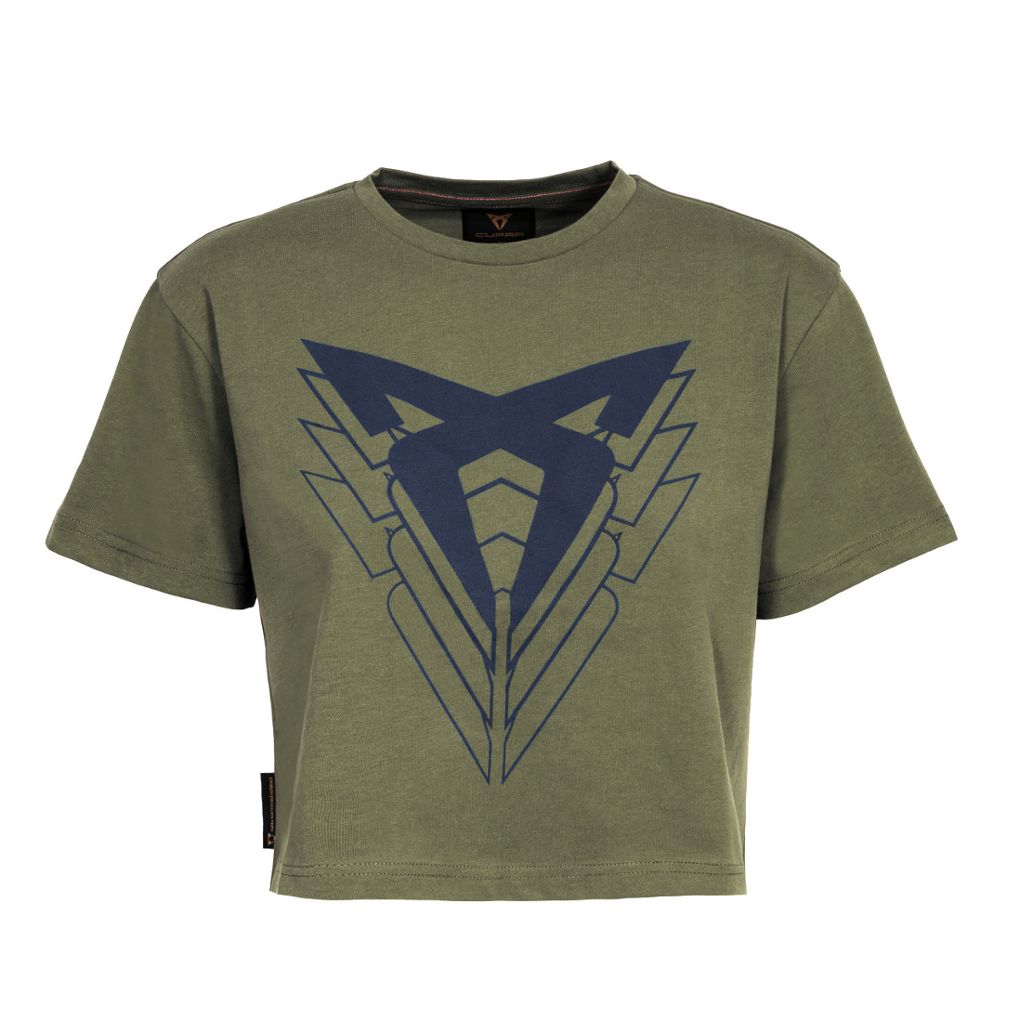 CUPRA BIG LOGO T-SHIRT Damen, RIO GREEN