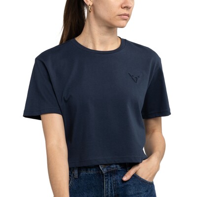 CUPRA EMBOSSED LOGO T-SHIRT Damen, MOONSLATE