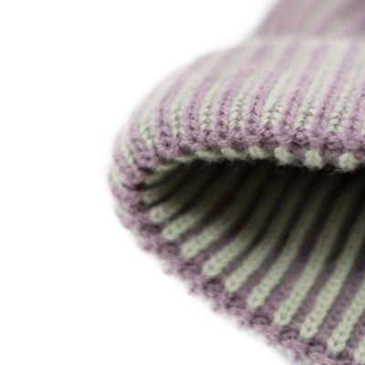 CUPRA BEANIE LILA & GRÜN