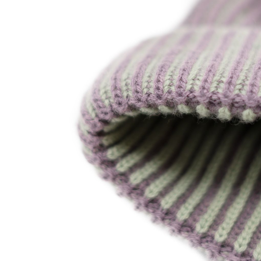 CUPRA BEANIE LILA & GRÜN