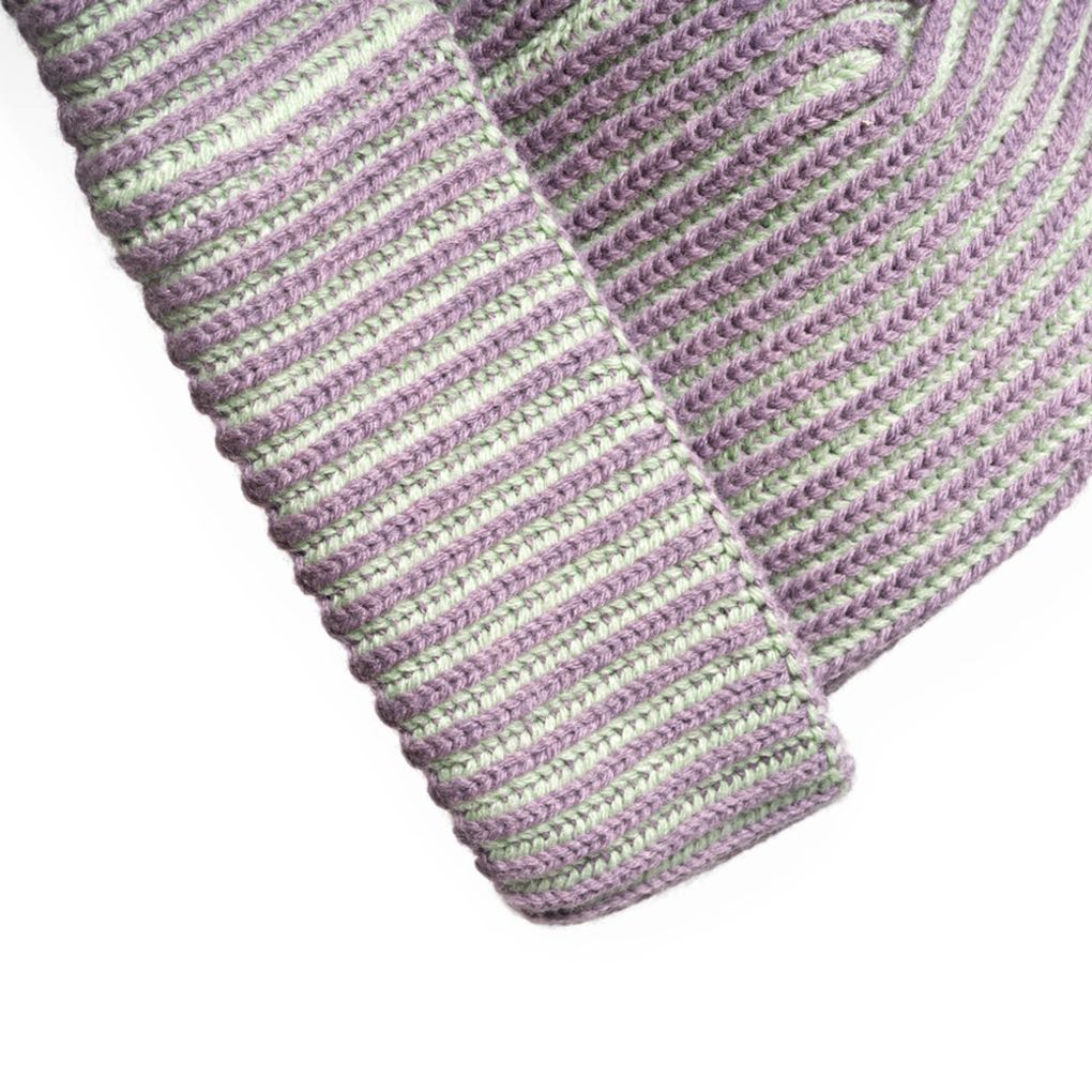 CUPRA BEANIE LILA & GRÜN