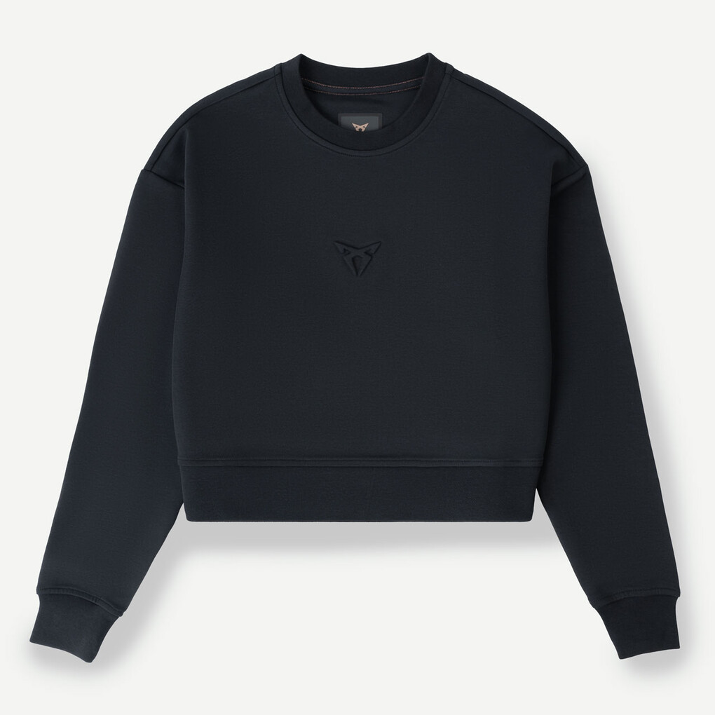 CUPRA Crewneck Sweatshirt Schwarz Damen
