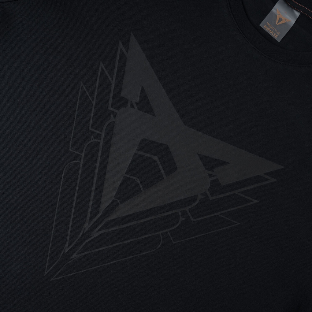 CUPRA Big Logo Schwarz T-Shirt Herren