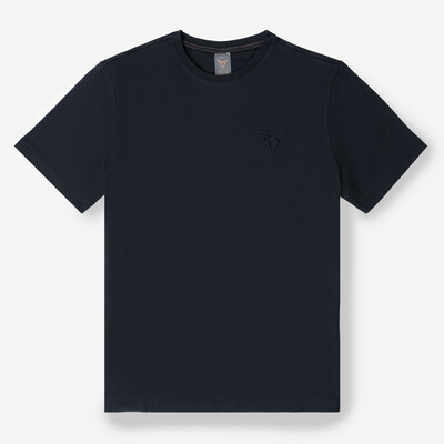 CUPRA Embossed Logo Schwarz T-Shirt Herren