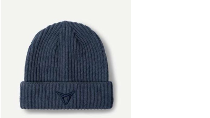 CUPRA Kinder Beanie Blau